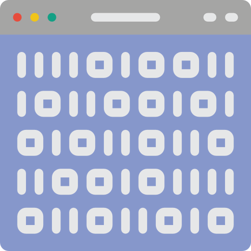 Binary code アイコン