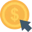 Pay per click icon 64x64