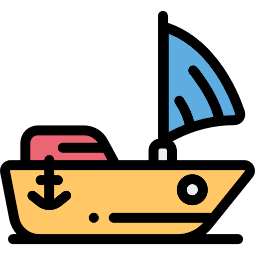 Sail boat icône