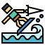 Wakeboarding icon 64x64