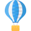 Hot air balloon icon 64x64