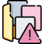 Security breach icon 64x64