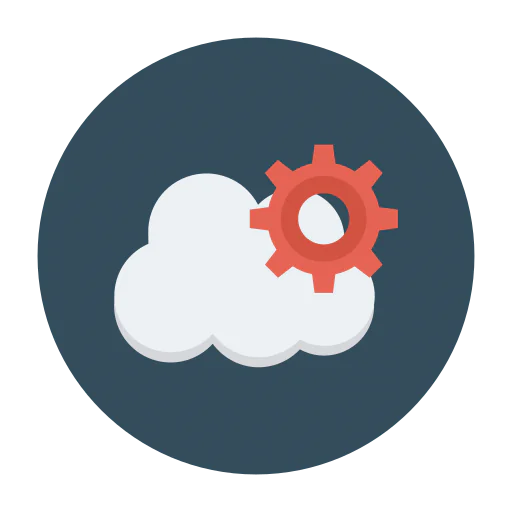 Cloud computing icône