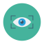 Eye recognition icône 64x64
