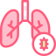 Infected lungs icon 64x64