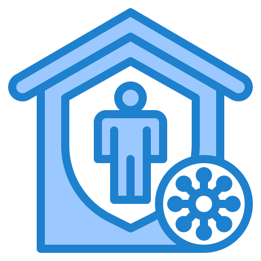 Working at home icon