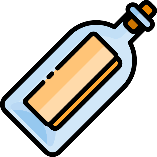 Message in a bottle icon