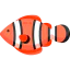 Clown fish ícone 64x64