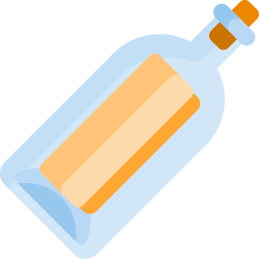 Message in a bottle icon