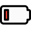 Low battery level icône 64x64