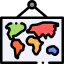 World map 图标 64x64