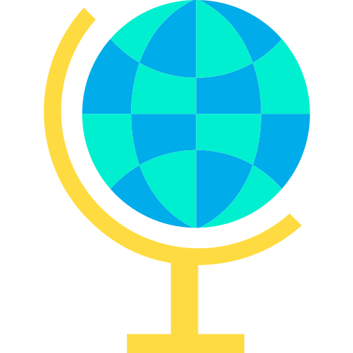 Earth globe biểu tượng