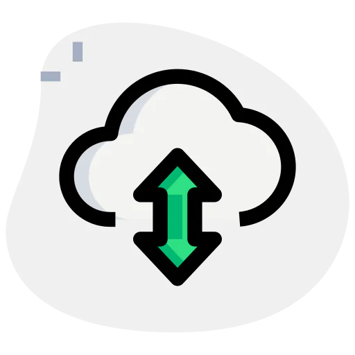 Data transfer icon