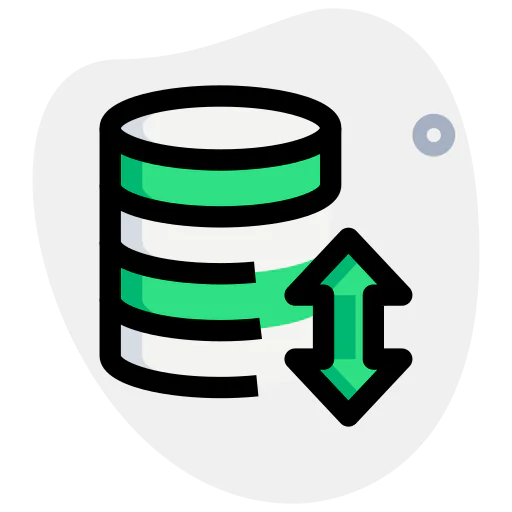 Data transfer icon