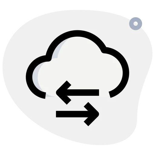 Data transfer icon