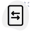 File transfer icône 64x64