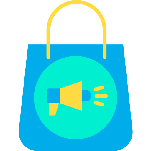 Shopping bag ícono