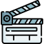 Clapperboard Ikona 64x64