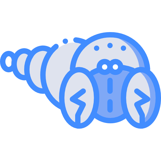 Hermit crab ícono