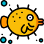 Puffer fish icon 64x64
