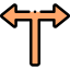 T junction icon 64x64
