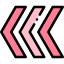 Fast backward icon 64x64