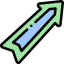 Up right arrow icon 64x64