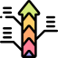 Arrow chart icon 64x64