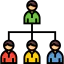 Hierarchical structure icon 64x64