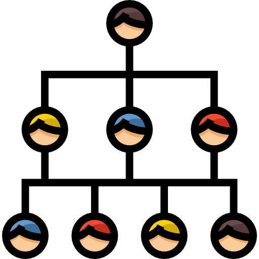 Hierarchical structure ícono