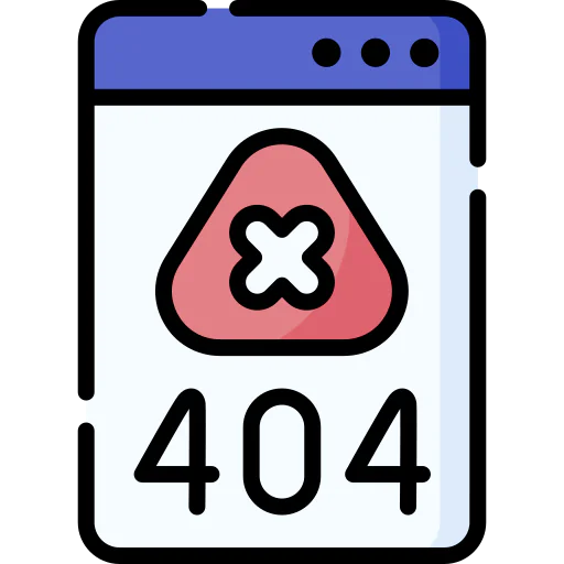 404 error icon