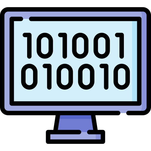 Binary code icône