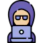 Hacker icon 64x64
