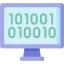 Binary code icon 64x64