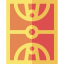 Basketball court icon 64x64