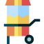 Popcorn truck icon 64x64