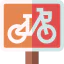 Bike lane icon 64x64