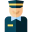 Security man icon 64x64