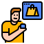 Consumer behavior icon 64x64