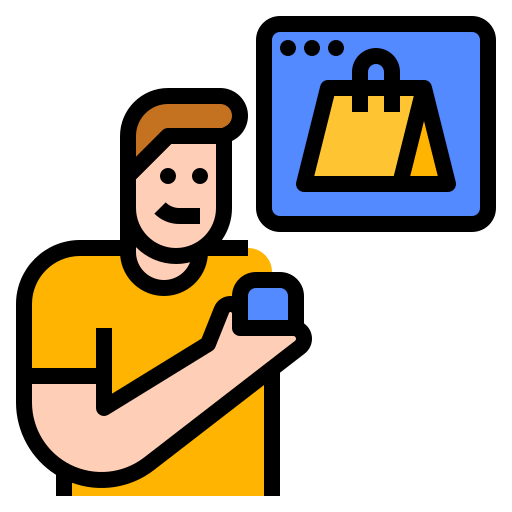 Consumer behavior ícono