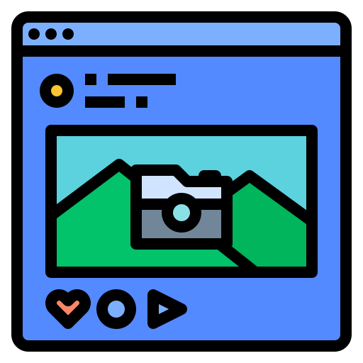 Социальные медиа иконка