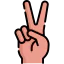 Peace sign 图标 64x64