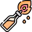 Molotov cocktail ícone 64x64