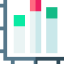Bar graph icon 64x64