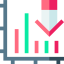 Bar graph icon 64x64