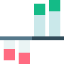 Bar chart icon 64x64