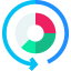 Pie chart icon 64x64
