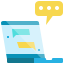 Chat bubbles Ikona 64x64