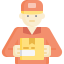 Delivery man icon 64x64