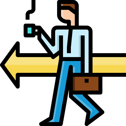 Go to work icon